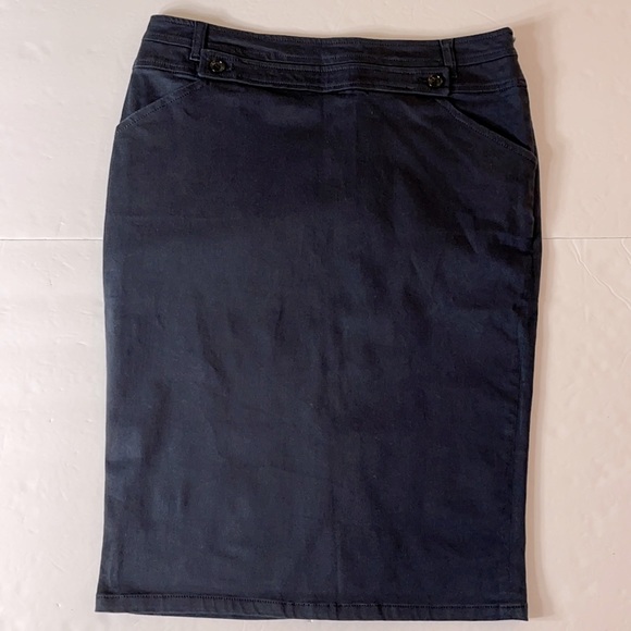 Dolce & Gabbana Black Sport Bodycon Pencil Skirt M - Picture 4 of 11